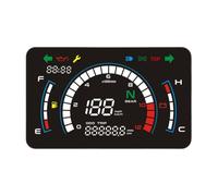 Compteur Vitesse pour moto, tableau de bord avec support | Compteur de numérique pour moto, tableau de bord avec support universel réglable pour DREAM EX5