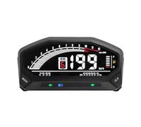 Compteur Vitesse Tableau De Bord De Moto Affichage Numérique Universel du Compteur De Vitesse De Moto Jauges De Compteur Horaire Tachymètre ATV Accessoires De Moteur