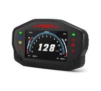 Compteur Vitesse Tableau De Bord De Moto Universel 12v, Écran TFT, Compteur De Vitesse, Tableau De Bord, Odomètre, Tachymètre pour 2/4 Cylindre 2023,