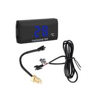 Compteur Vitesse Thermomètre de moto avec capteurs, réservoir | Thermomètre de moto avec capteurs, réservoir d'eau 12 V, indicateur de température de 0 à 120 °C, indicateur rouge et bleu,