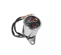 Compteur Vitesse Universal 12v Motorcycle Speedometer Odomètre Indicateur Numérique Metter Dash Board Instruments Pour(White)