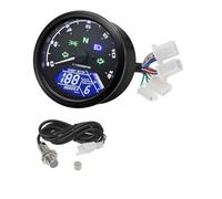 Compteur vitesse universel pour 12000 tr/min, odomètre, tachymètre, 1 à 4 cylindres, jauge, tableau bord numérique pour