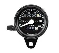 Compteur Vitesse Universel Pour Moto 12V | Odomètre Moto Rétro-éclairage Rétro Pointeur Tachymètre Kmomètre Pièces Modifiées