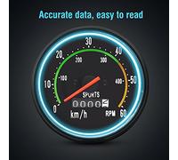 Compteurs de Bicyclette, Compteur de Vitesse Mécanique Ordinateur de Vélo pour Le Vélo de Route Vélo de Montagne