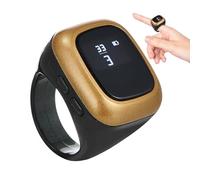 Compteurs De Doigts - Bague Compteur De Prière | Compteur Numérique Pour Prier | Tracker De Prière Intelligent Avec Réveil | Anneau Clicjer À Doigt | Bague De Compteur De Prière Portable
