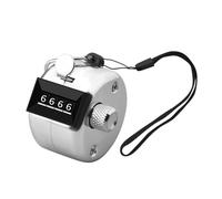 Compteurs manuels à 4 chiffres faciles à transporter pour un comptage efficace des personnes et une perspective commerciale dans l'espace public