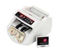 Compteuse De Billet Pro Compteur Détecteur De Faux Billets Uv Écran Lcd 1000/Min Blanc