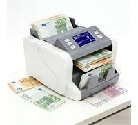 Compteuse De Billets,Compteur De Billets Euro,Calcul Intelligent Du Montant Total,Écran Tactile,Détection De Faux Billets(Mt/Uv/Mg/Ir),1000 Billets/Min,Changement De Mode,Usd/Cad/Gbp/Eur