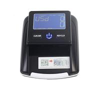 Compteuse de billets, LED UV/LCD Détecteur de billets à portée de la lampe USD/EUR Faux argent euro détectant la machine de facture de facture(Blue 0.8mm)
