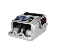 Compteuse de billets, Machine de comptoir en argent, détecteur de devises avec LCD Afficher le détecteur de points totaux USD Détecteur de devises à plusieurs devises Euro UV MG