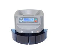 Compteuse de billets, Machine de comptoir en argent USD Équipement de contre-contrat à monnaie en dollar LCD Affichage(EU coins)
