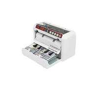 Compteuse de billets, Machine de comptoir monétaire, comptage de valeur, compteur de factures avec 3 + 3 Bit LED Afficher la machine à compter d'argent for Dollar américain, euro, monnaie comme la rou