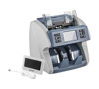 Compteuse de billets, Money Counter Machine Business Cash Register Fake Banknote Detector With 5 Counterfeit Fuction For Euro USD AUD Banks Shops(Counter-LCD)