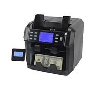 Compteuse de billets, Numéro de série de la machine de la machine à la lecture de valeur mixte Denomination trieur Money Counter Fake Money Trieur avec imprimante intégrée avec LCD Affichage