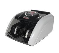 Compteuse de billets, professionnelle, 220 V, avec écran LED, 900 pc/min, avec fonction de détection UV/MG, testeur rapide de billets - Noir