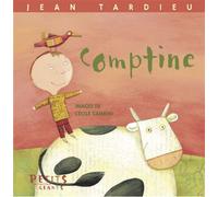 Comptine - Jean Tardieu - Rue Du Monde Eds - broché - album jeunesse
