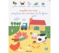 Comptines à lire à deux : Comptines des animaux de la ferme - Dès 2 ans