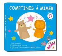 Comptines à mimer avec Rémi - Rémi Guichard - Formulette Production - cartonné - Jeux livres objets