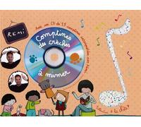 Comptines des crèches à mimer Livre + CD - Rémi Kauffer - Formulette Production - Livre CD - Contes et légendes jeunesse CD