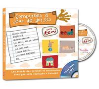 Comptines et jeux de doigts Livre avec 1 CD audio - Rémi Guichard - Formulette Production - Livre CD - Comptine, chant CD