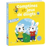 Comptines et jeux de doigts NE - Livre sonore avec 6 puces - Dès 1 an - GRUND