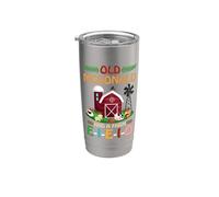 Comptines pour enfants et tout-petits ou vieux McDonald Gobelet isotherme en acier inoxydable double paroi