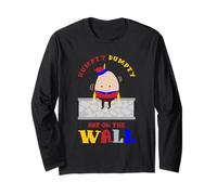 Comptines pour Enfants ou Humpty Dumpty Assis sur Un Mur Manche Longue