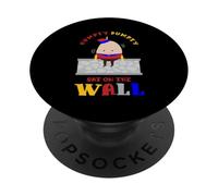 Comptines pour Enfants ou Humpty Dumpty Assis sur Un Mur PopSockets PopGrip Adhésif