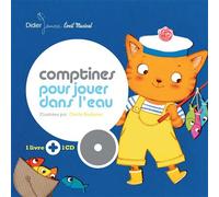 Comptines pour jouer dans l'eau - Cécile Hudrisier - Didier Jeunesse - Livre CD - Contes / Légendes CD