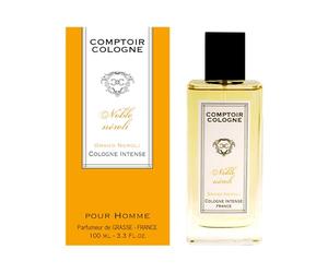 COMPTOIR COLOGNE - Noble Néroli 100 ml - Eau de Cologne Homme - Néroli, Fleur d’Oranger, Notes Hespéridées - Fraîcheur Lumineuse & Raffinée - Made in France