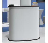 vidaXL Comptoir d'exposition Pliable 90x48x93 cm Bois d'ingénierie, Stand de, présentoir de, comptoir d'accueil