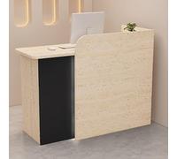 Comptoir d'accueil Compact, comptoir de Caisse, Petit comptoir de Bar, Facile à Monter, pour Caisse, Commerce de détail, Salon de Coiffure, Magasin, etc.