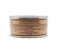 Comptoir d'Art - Patine (0003) pour Marbre brillant, Cire de brillance marbre, effet brillant pour marbre, résultat brillant pour sol en marbre (Noir, 500mL)