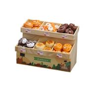 Comptoir de boulangerie miniature Tour à dessert s'adapte à la plupart des maisons de poupées, améliore le jeu créatif, les meubles et les gâteaux