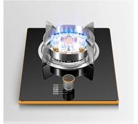 Comptoir de cuisson à gaz/cuisinière à gaz à brûleur unique intégré, brûleur à anneau ardent à neuf cavités de 7,0 kW avec contrôle de la température et jantes en acier inoxydable