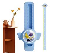 Comptoir de hauteur de saut en hauteur pour, comptoir à saut en hauteur des - Hauteur réglable des jouets à saut en hauteur | Dirifice interactif du tableau de croissance de l'éclairage vertical amus