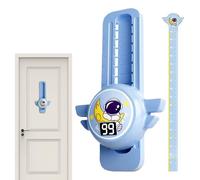 Comptoir de hauteur de saut en hauteur pour, comptoir à saut en hauteur des | Hauteur réglable des jouets à saut en hauteur,Diffusion interactive amusante, graphique de croissance d'éclairage vertica