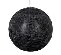 Comptoir de la Bougie - Bougie Boule "Rustic" 10cm Noir