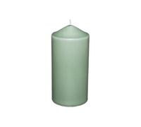 Comptoir de la Bougie - Bougie Cylindrique Déco Hugo 14cm Vert Eucalyptus