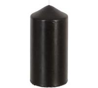 Comptoir de la Bougie - Bougie Cylindrique "Hugo" 14cm Noir Noir G