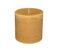 Comptoir de la Bougie - Bougie Cylindrique Rustic 10cm Jaune