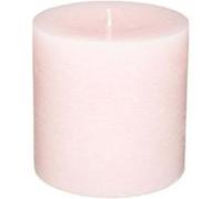 Comptoir de la Bougie - Bougie Cylindrique Rustic 10cm Rose Clair Rose G