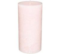 Comptoir de la Bougie - Bougie Cylindrique "Rustic" 14cm Rose Clair Rose G