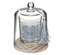 Comptoir de la Bougie - Bougie Parfumée Cloche "Loli" 130g Douceur de Lin