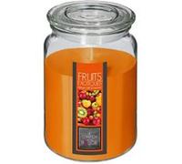 Comptoir de la Bougie - Bougie Parfumée en Verre "Couvercle" 510g Fruits Exotiques G
