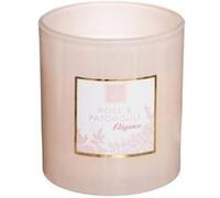 Bougie parfumé Mael - D 8 x H 9 cm - Rose