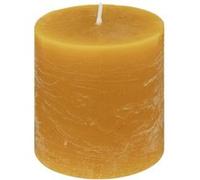 Comptoir de la Bougie - Bougie Ronde "Rustic" 7cm Jaune Jaune G