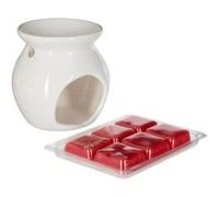 Comptoir de la Bougie - Brûle-Parfum & Cire 30g Fruits Rouges Rouge G