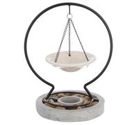 Comptoir de la Bougie - Brûle-Parfum Suspendu Pierres 24cm Gris