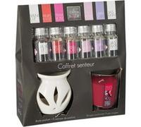Comptoir de la Bougie - Coffret Senteur 8 Pièces "Bien-être" 23cm Fruit Rouge Rouge G